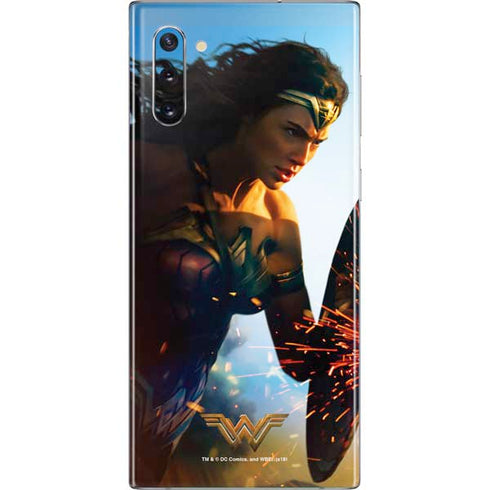DC Comics Wonder Woman Action Pose Poster Galaxy Note 10 Skin